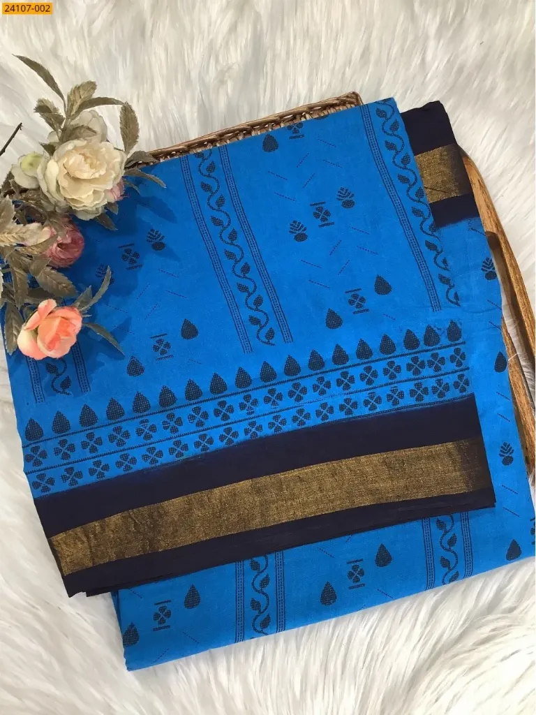 Sungudi Cotton Sarees