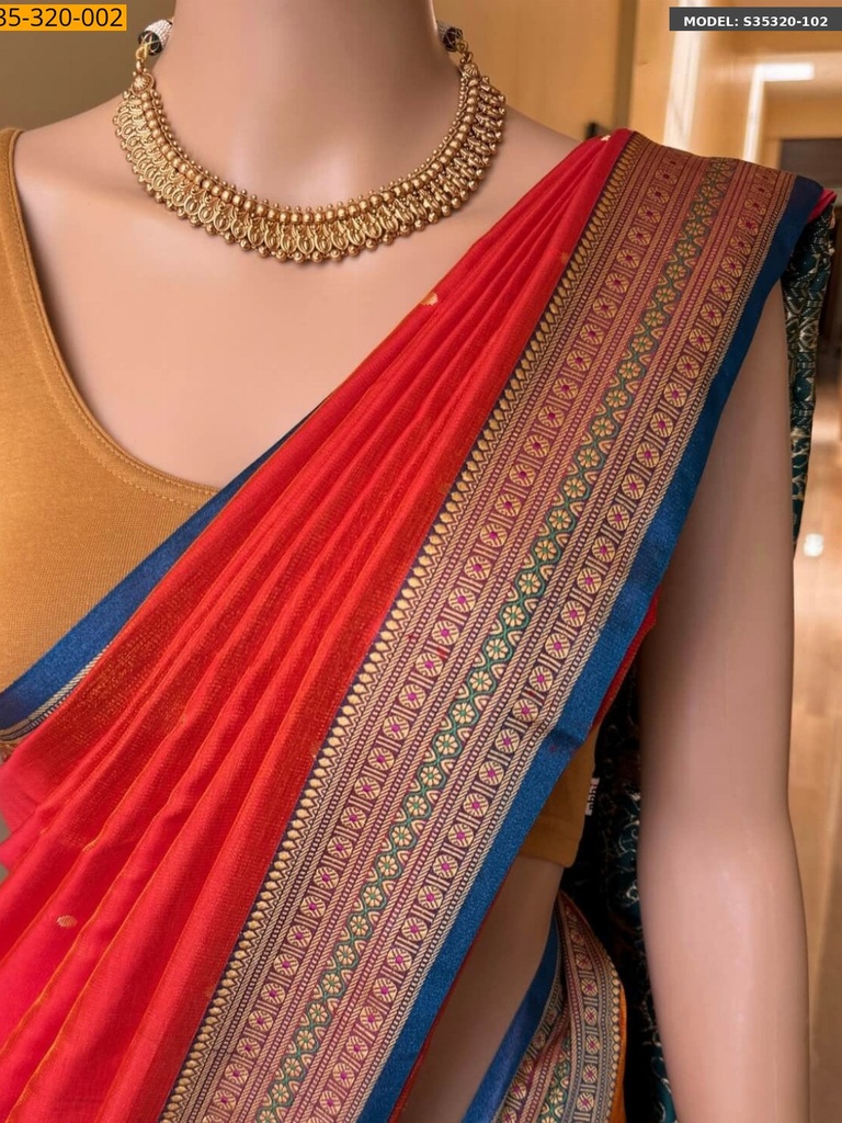 Fancy Banarasi Silk Saree