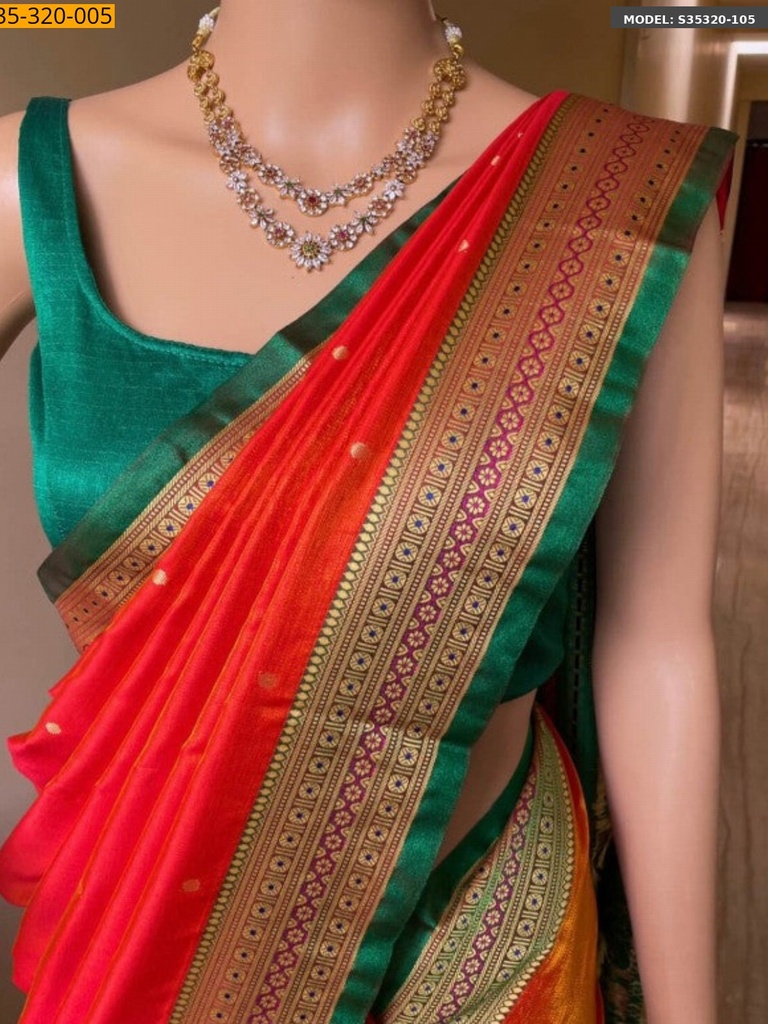 Fancy Banarasi Silk Saree