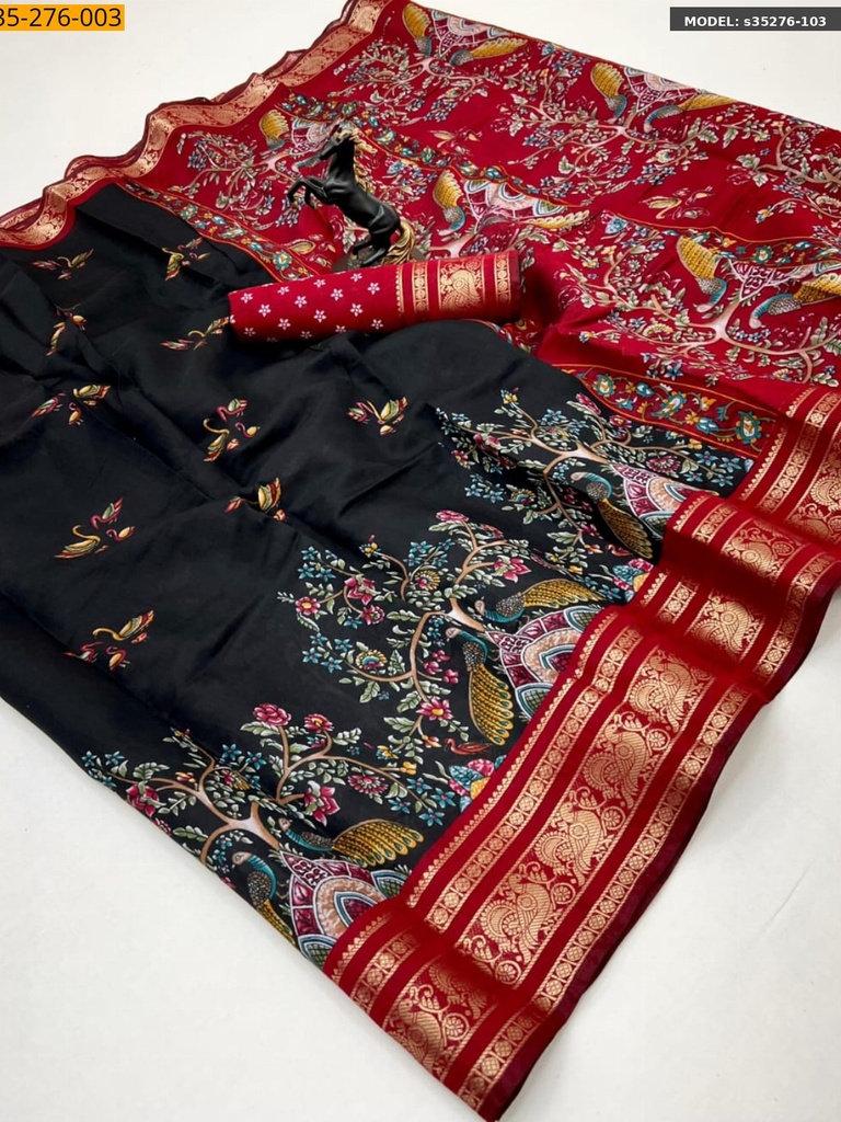 Fancy Viscose silk saree