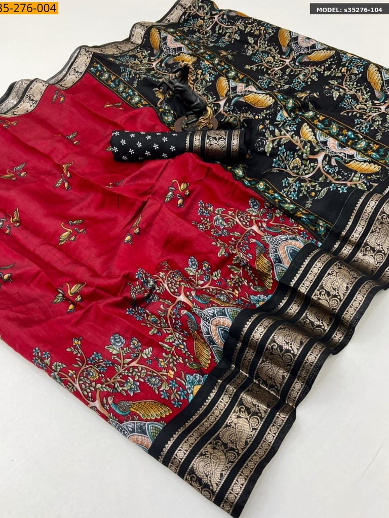 Fancy Viscose silk saree