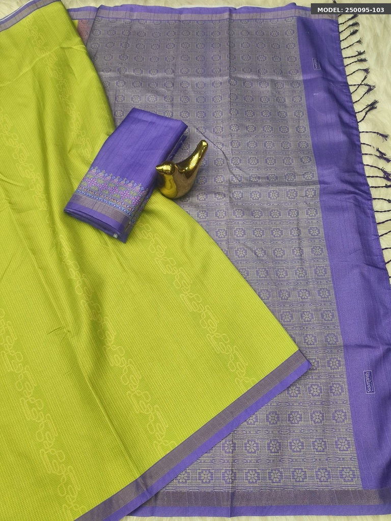 Fancy kamlam silk sarees