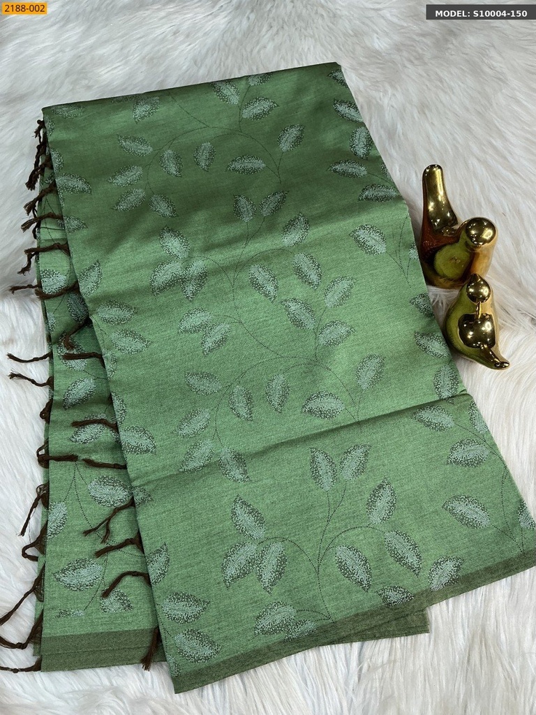 [S10004-150] Fancy Cotton Saree (S10004-150)