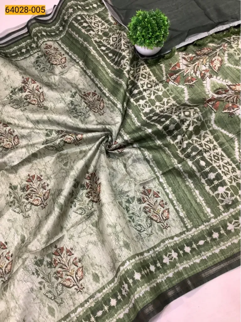 Katki Sarees (green)