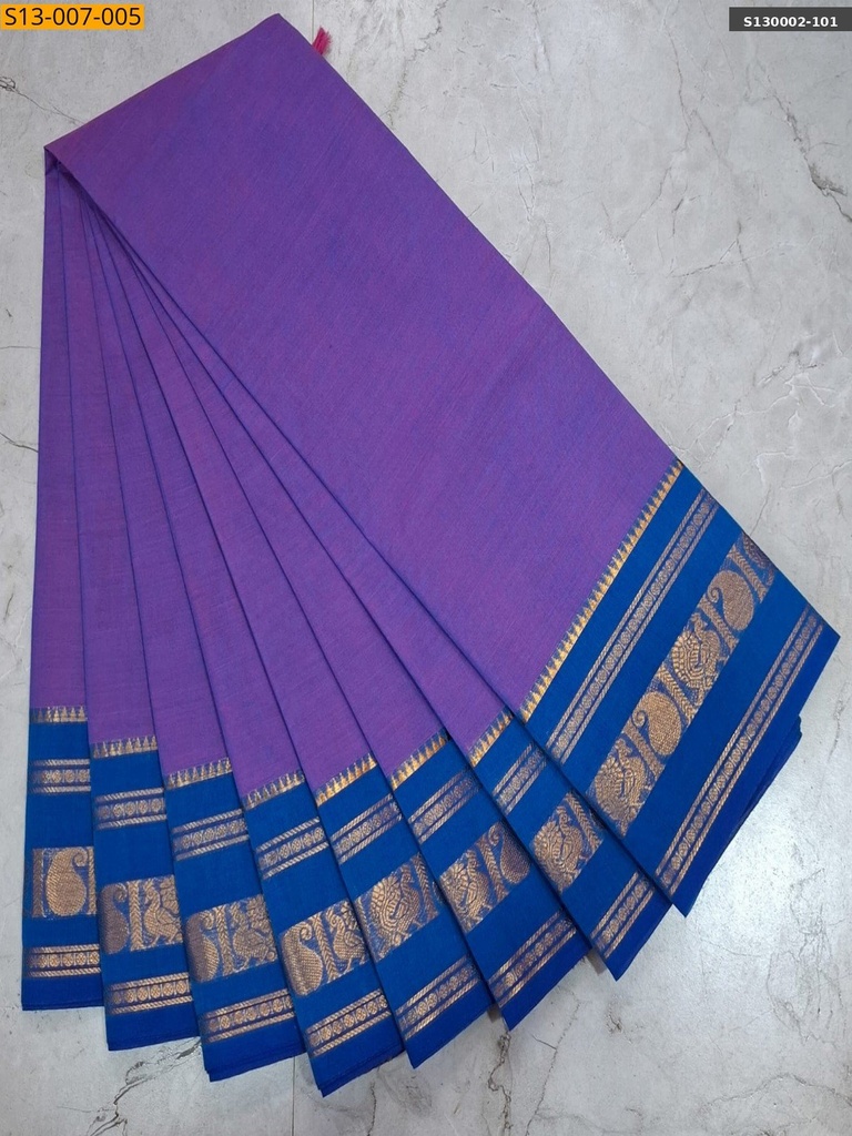 [S130002-101] Fancy Chettinadu Cotton sarees (S130002-101)
