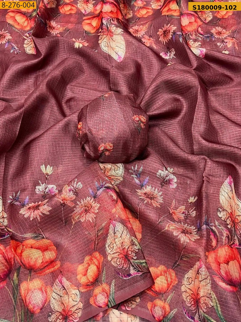 Fancy Kota Digital Printed Saree