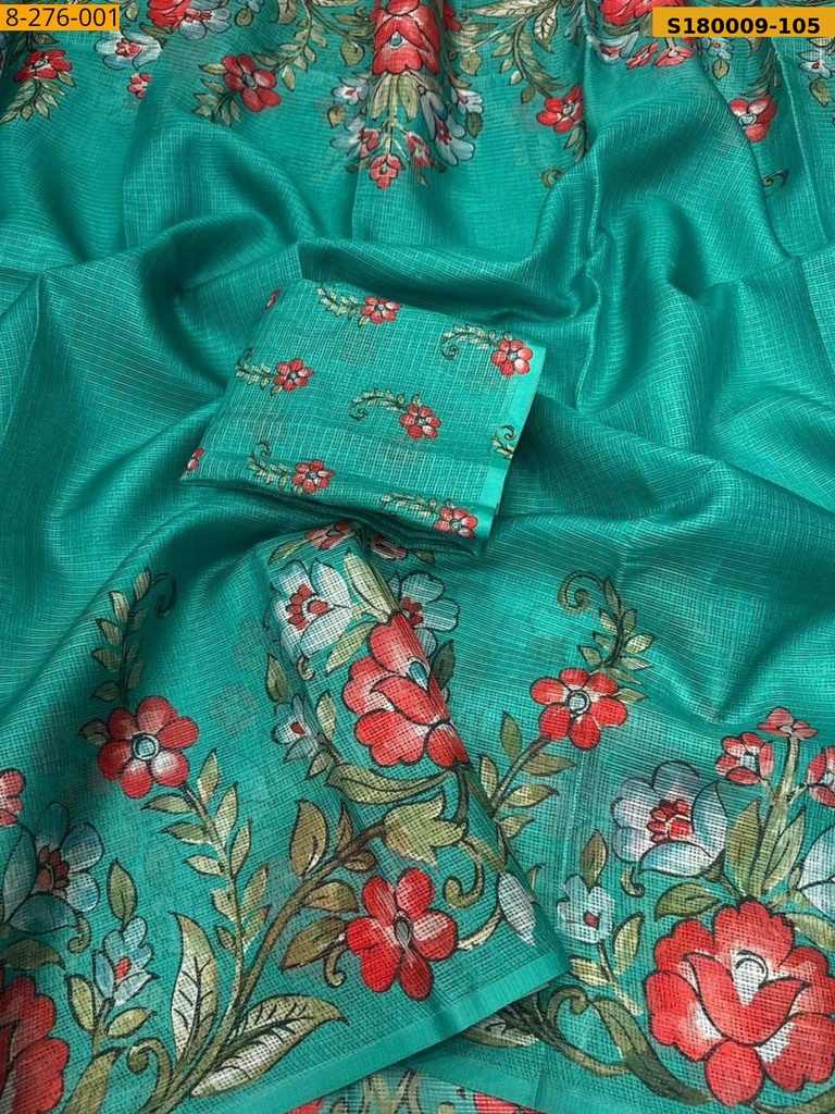 Fancy Kota Digital Printed Saree