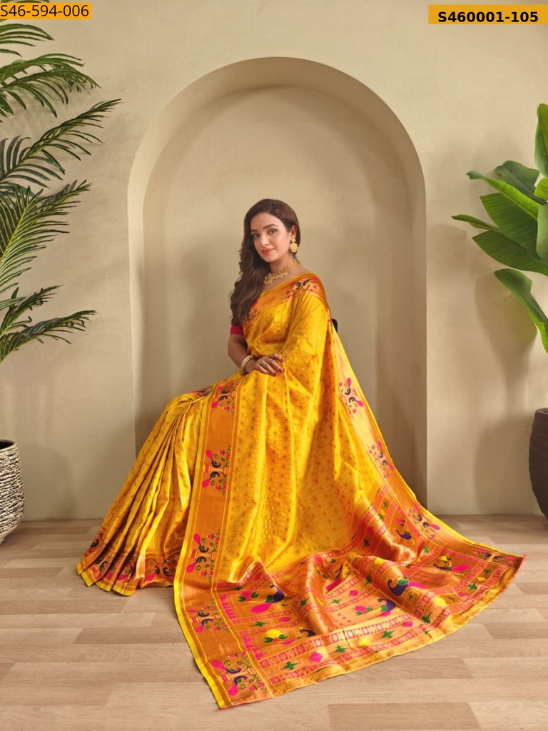 Fancy Soft Silk Paithani Sarees
