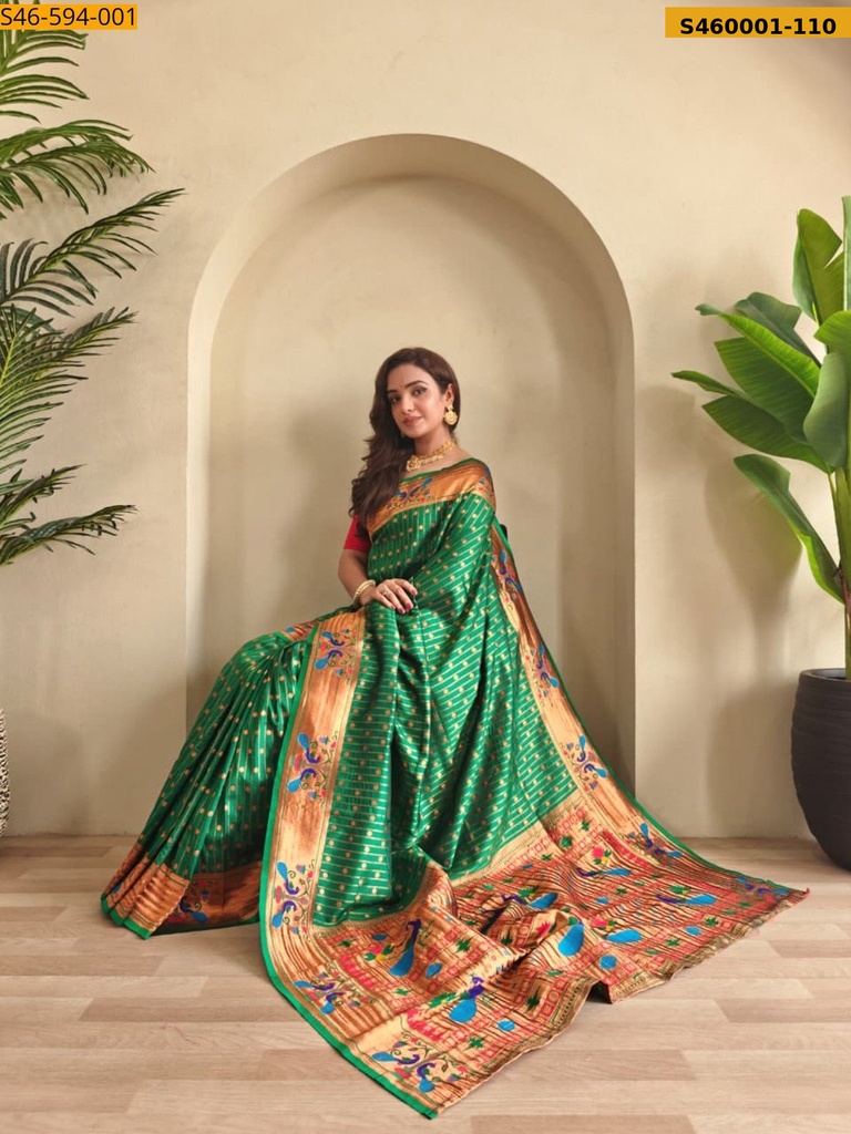 Fancy Soft Silk Paithani Sarees