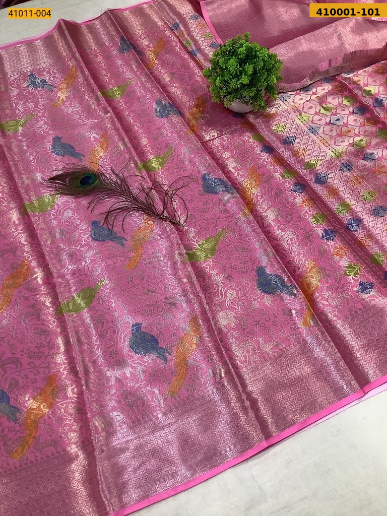 [410001-101] Fancy Mysore Warm silk saree (410001-101)