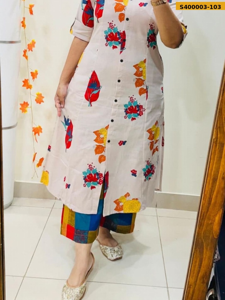 Fancy Cotton Coord set