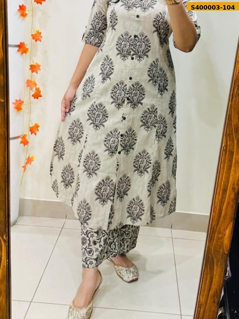 Fancy Cotton Coord set