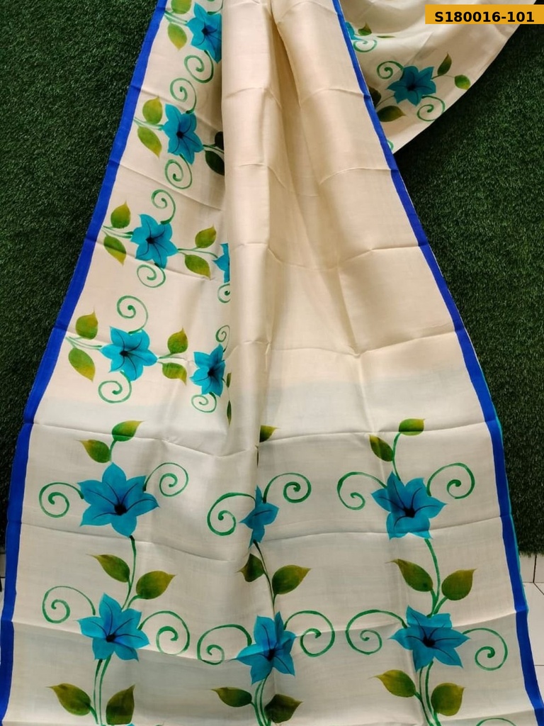 [S180016-101] Fancy Khadi Silk Saree (S180016-101)