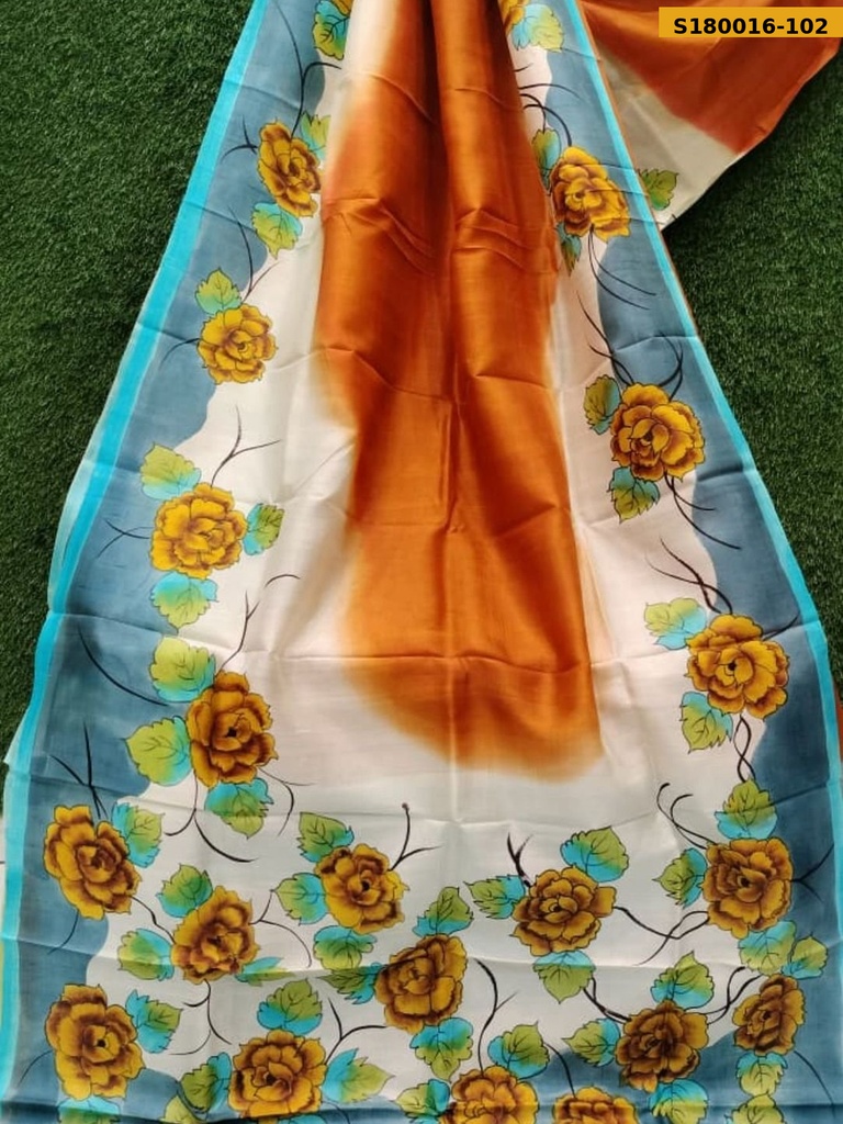 Fancy Khadi Silk Saree