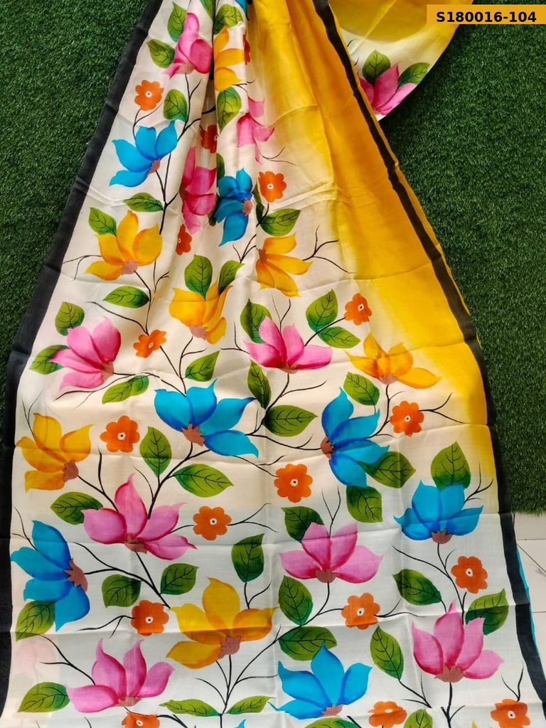Fancy Khadi Silk Saree