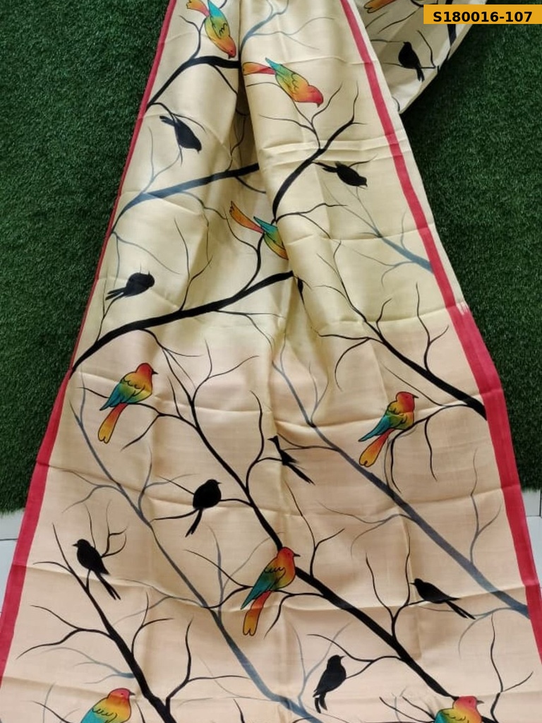 Fancy Khadi Silk Saree