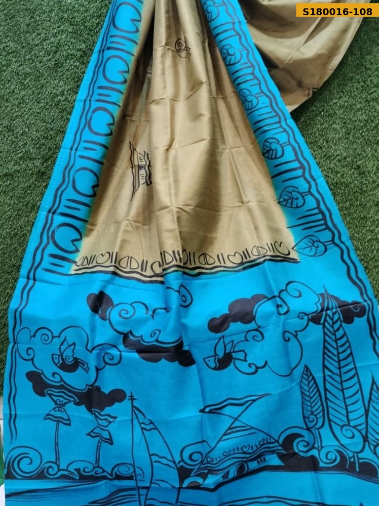 Fancy Khadi Silk Saree