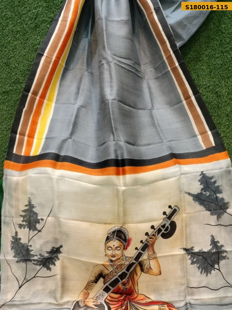 Fancy Khadi Silk Saree