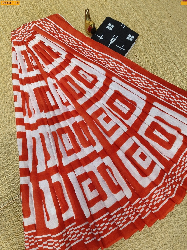 Mulmul cotton sarees