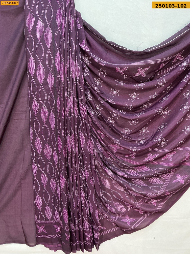 Malbari Crepe Silk Printed Sarees