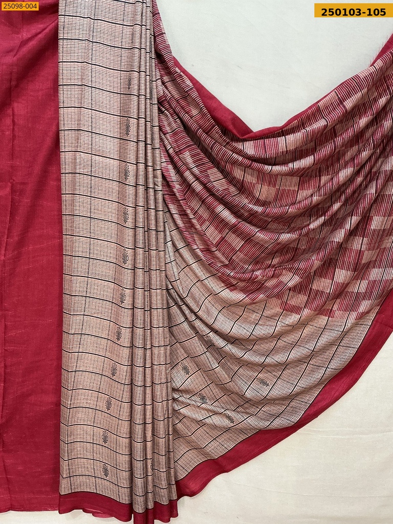 Malbari Crepe Silk Printed Sarees